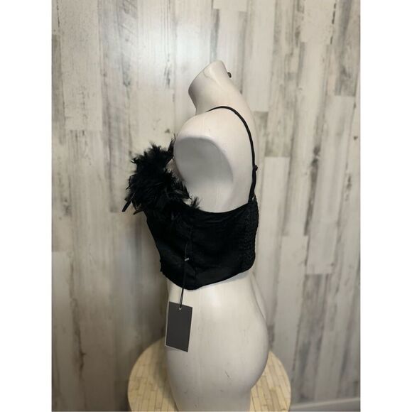 Black crop top - Picture 4 of 8